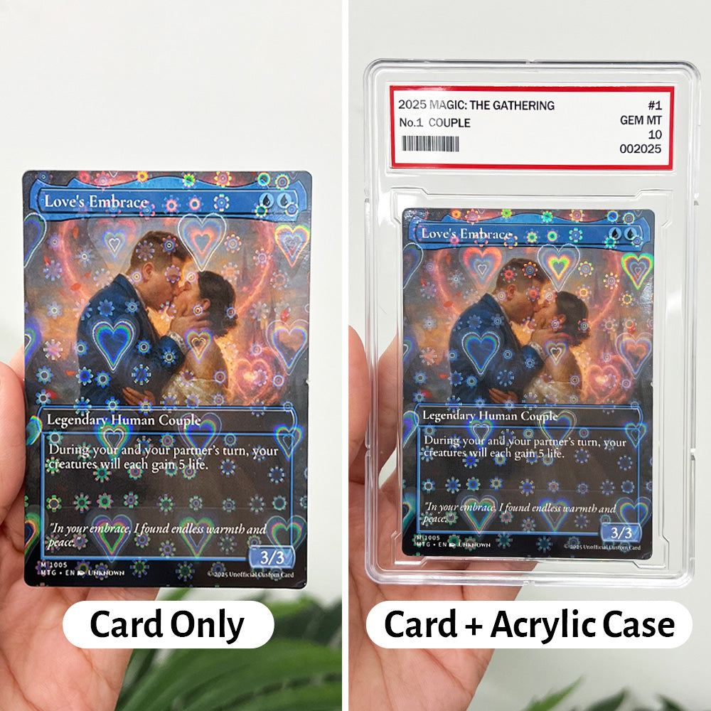 50% OFF🤩Custom Magic-Style MTG Couple Art Card