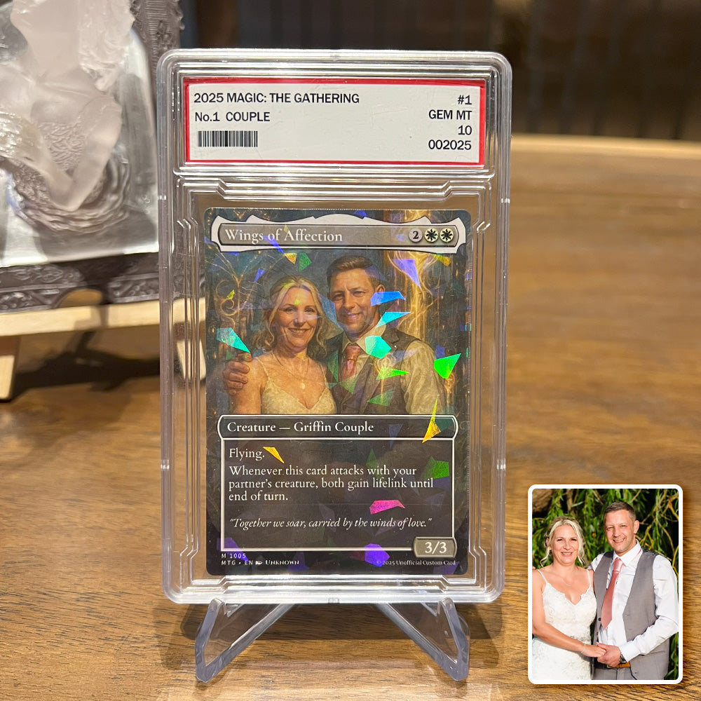 50% OFF🤩Custom Magic-Style MTG Couple Art Card