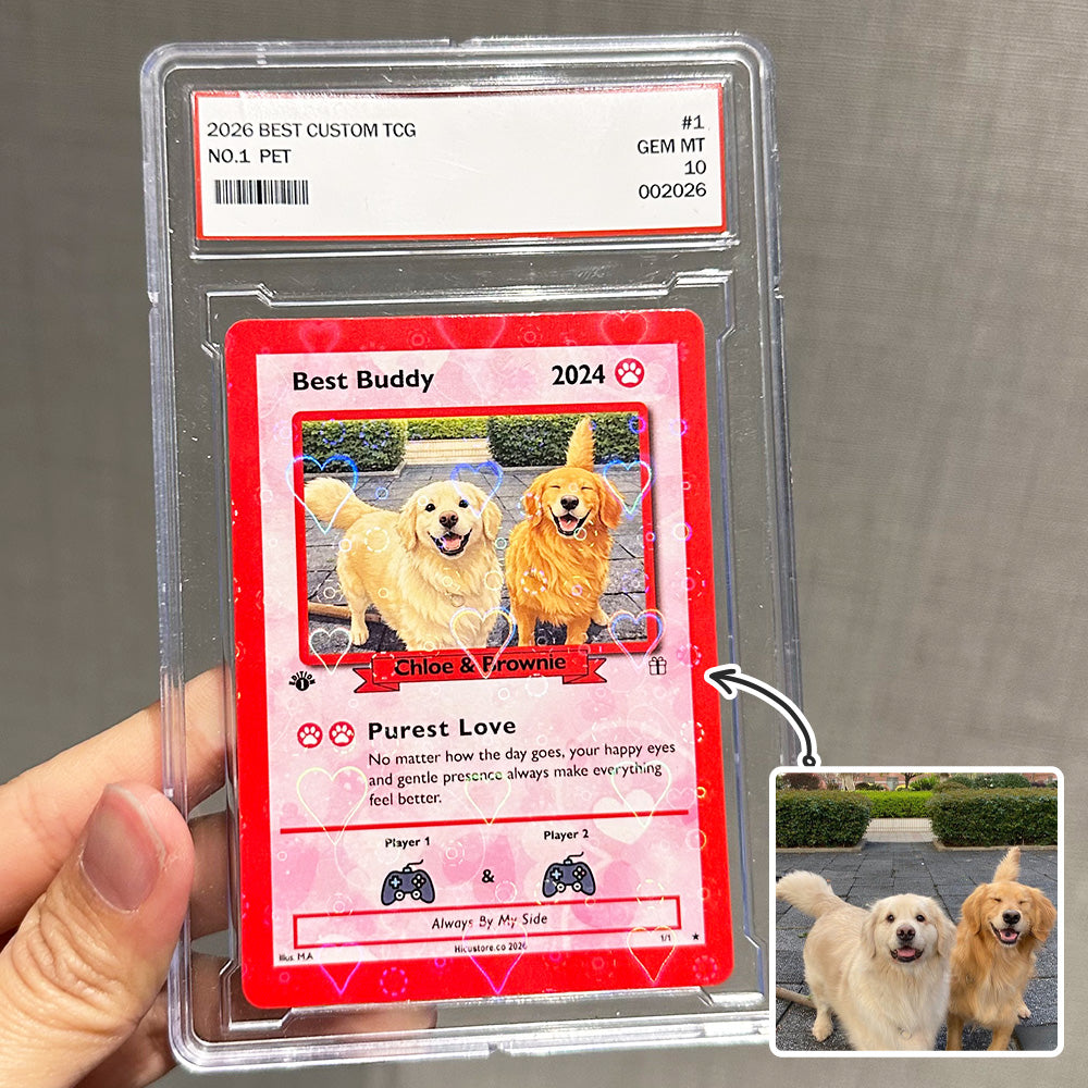 50% OFF🐾Personalized Pet Anime Art Player Card