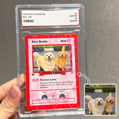 50% OFF🐾Personalized Pet Anime Art Player Card