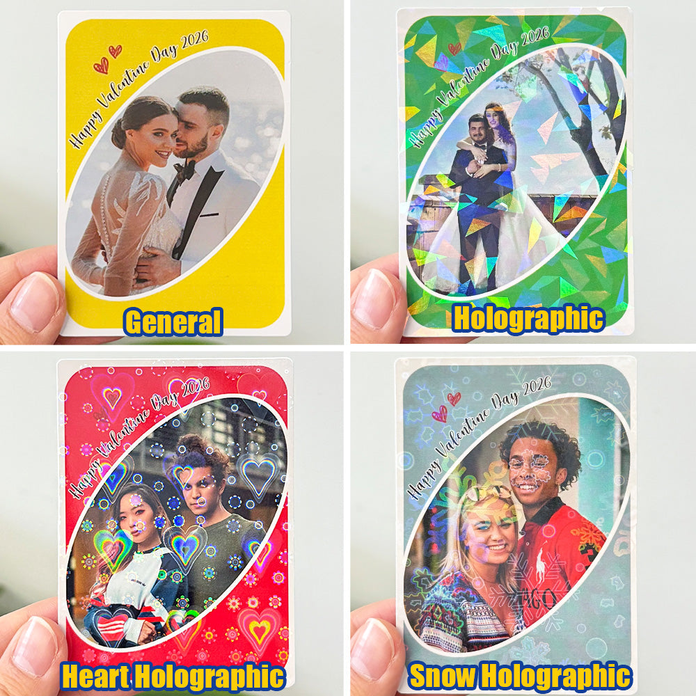 50% OFF💕Personalized Couple Anime Uno Card, Love You More Reverse Card