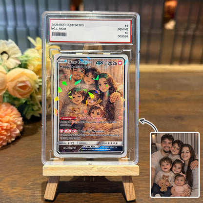 50% OFF💖Personalized Mom Anime Poke Card, Mother's Day Gift