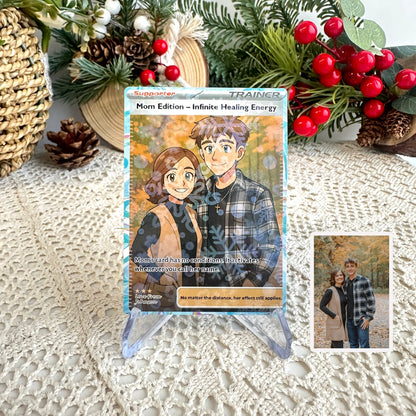 50% OFF🤩Personalized Mom Anime Supporter Trainer Card