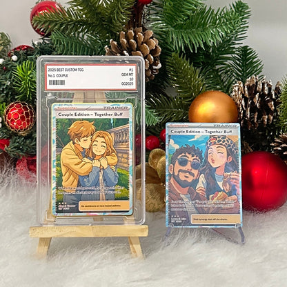 50% OFF🤩Personalized Couple Anime Supporter Trainer Card