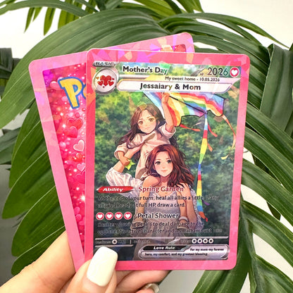 Custom Mother's Day Limited Edition Poke Cards