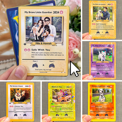 50% OFF🐾Personalized Pet Anime Art Player Card