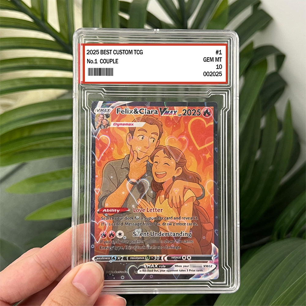 50% OFF🤩Personalized Couple Anime Art Trading Card