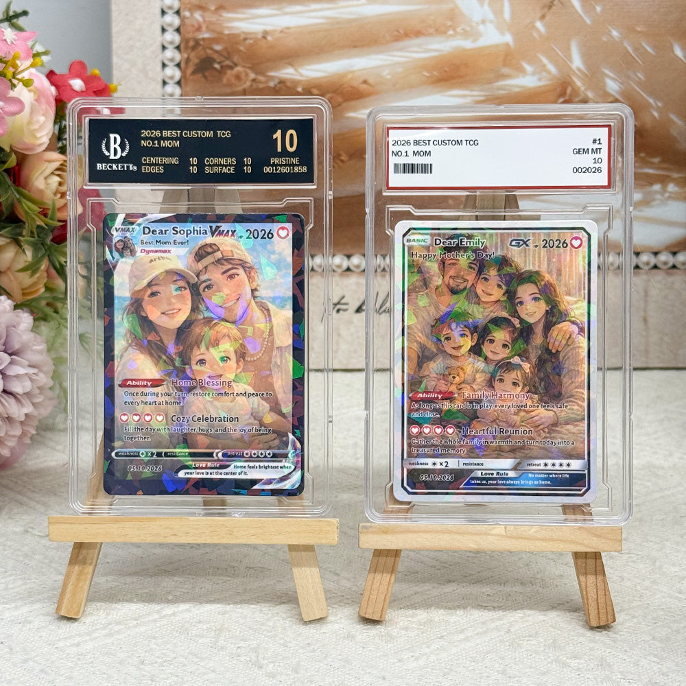 50% OFF💖Personalized Mom Anime Poke Card, Mother's Day Gift