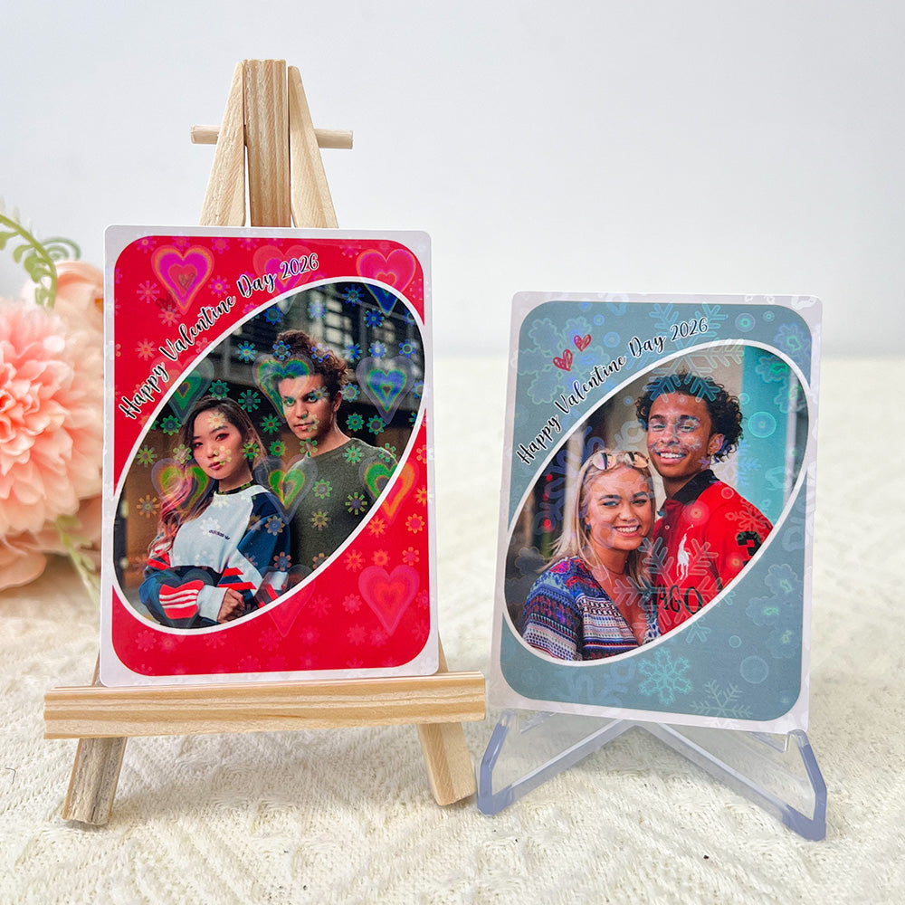 50% OFF💕Personalized Couple Anime Uno Card, Love You More Reverse Card