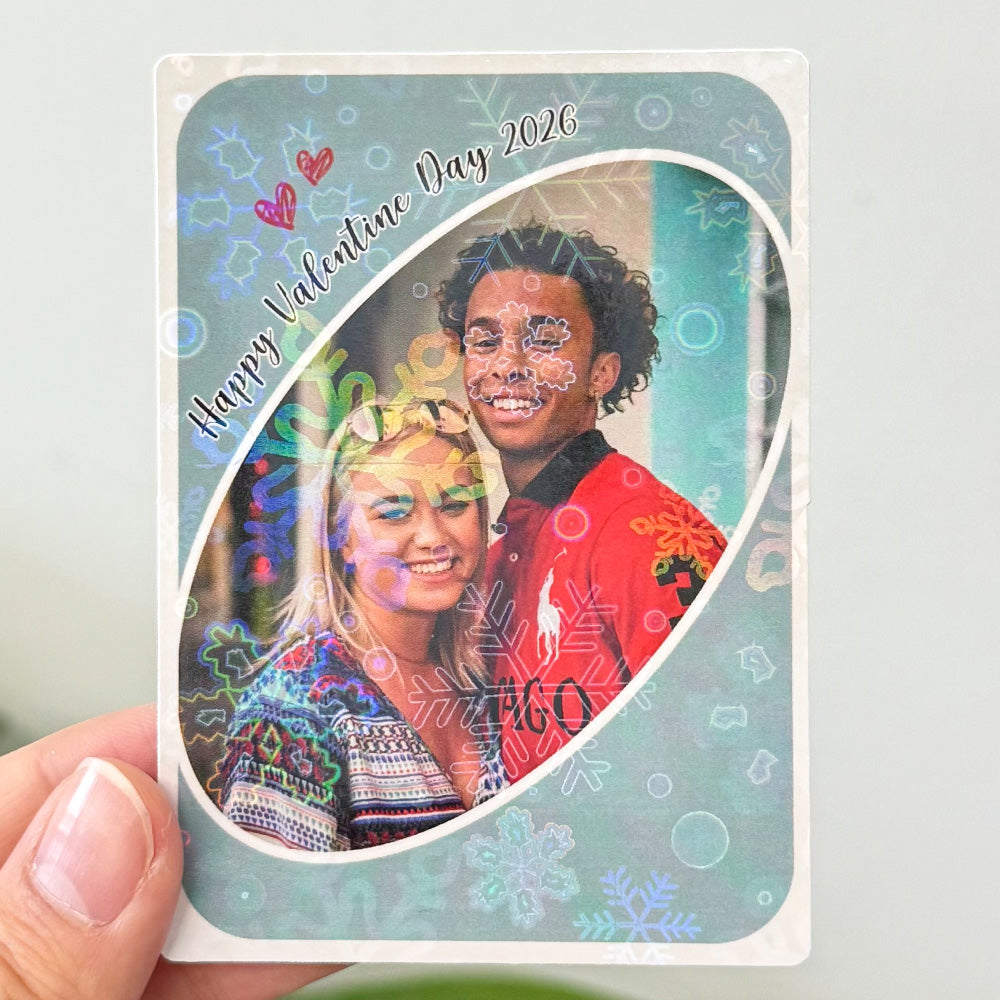 50% OFF💕Personalized Couple Anime Uno Card, Love You More Reverse Card