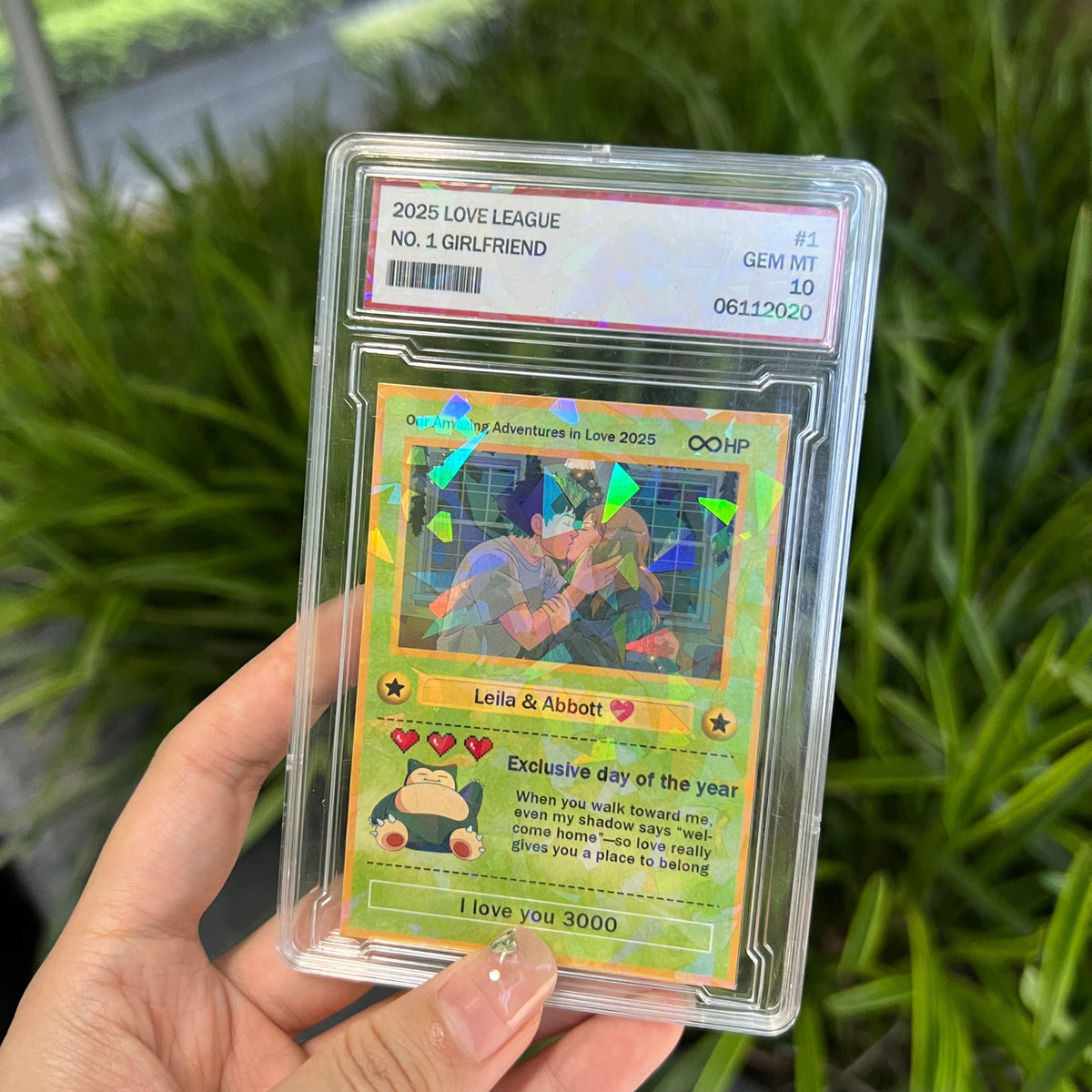 50% OFF💕Personalized Couple Pixel Anime Art Classic Card Pokecard