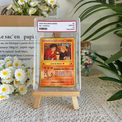 50% OFF💕Personalized Couple Pixel Anime Art Classic Card Pokecard