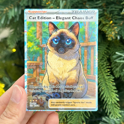 50% OFF🤩Personalized Pet Anime Supporter Trainer Card