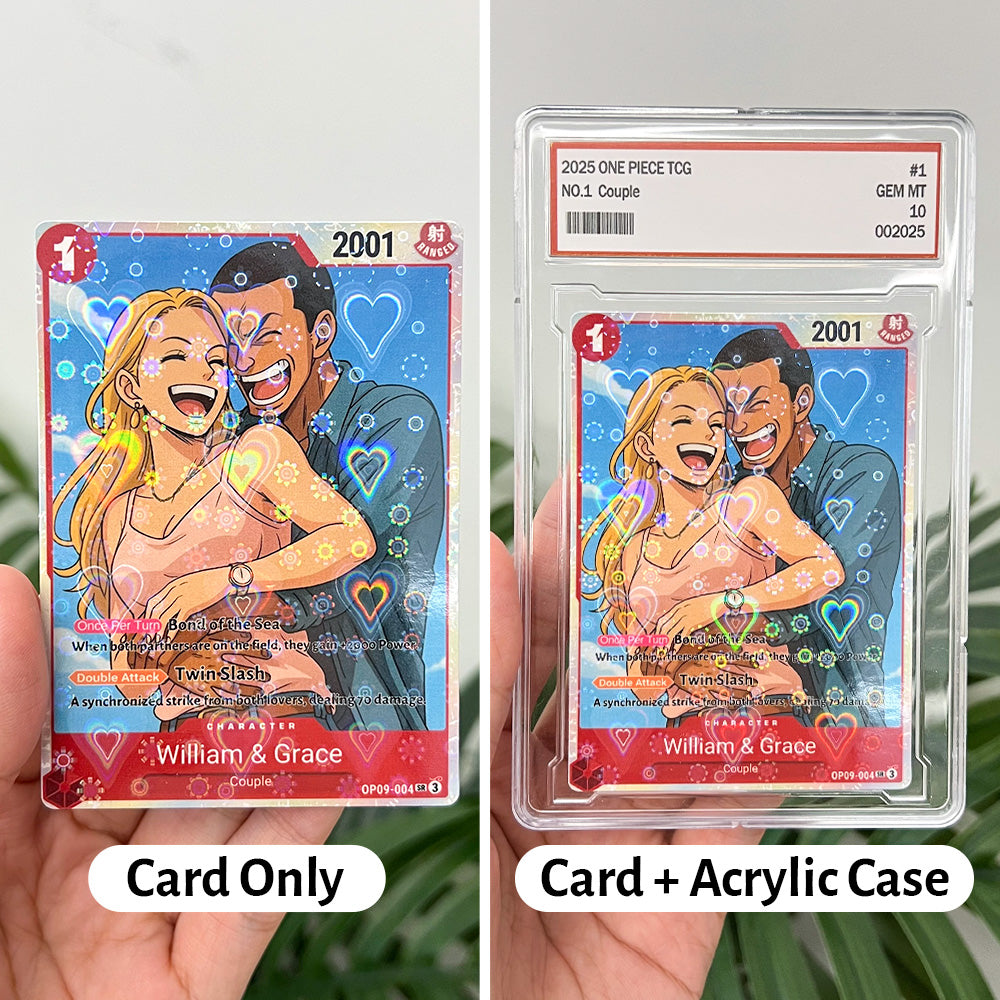 50% OFF🤩Personalized Anime Couples OP Style TCG Card