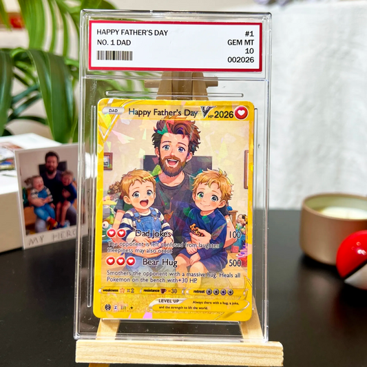 Custom V Pokecard Photo Anime Card For Pokedad