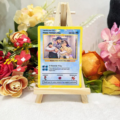 Custom "Legendary Mom" Mother’s Day Anime Style Love Card