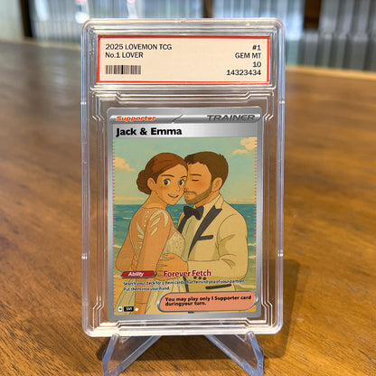 50% OFF🤩Personalized Couple Anime Art Trading Card
